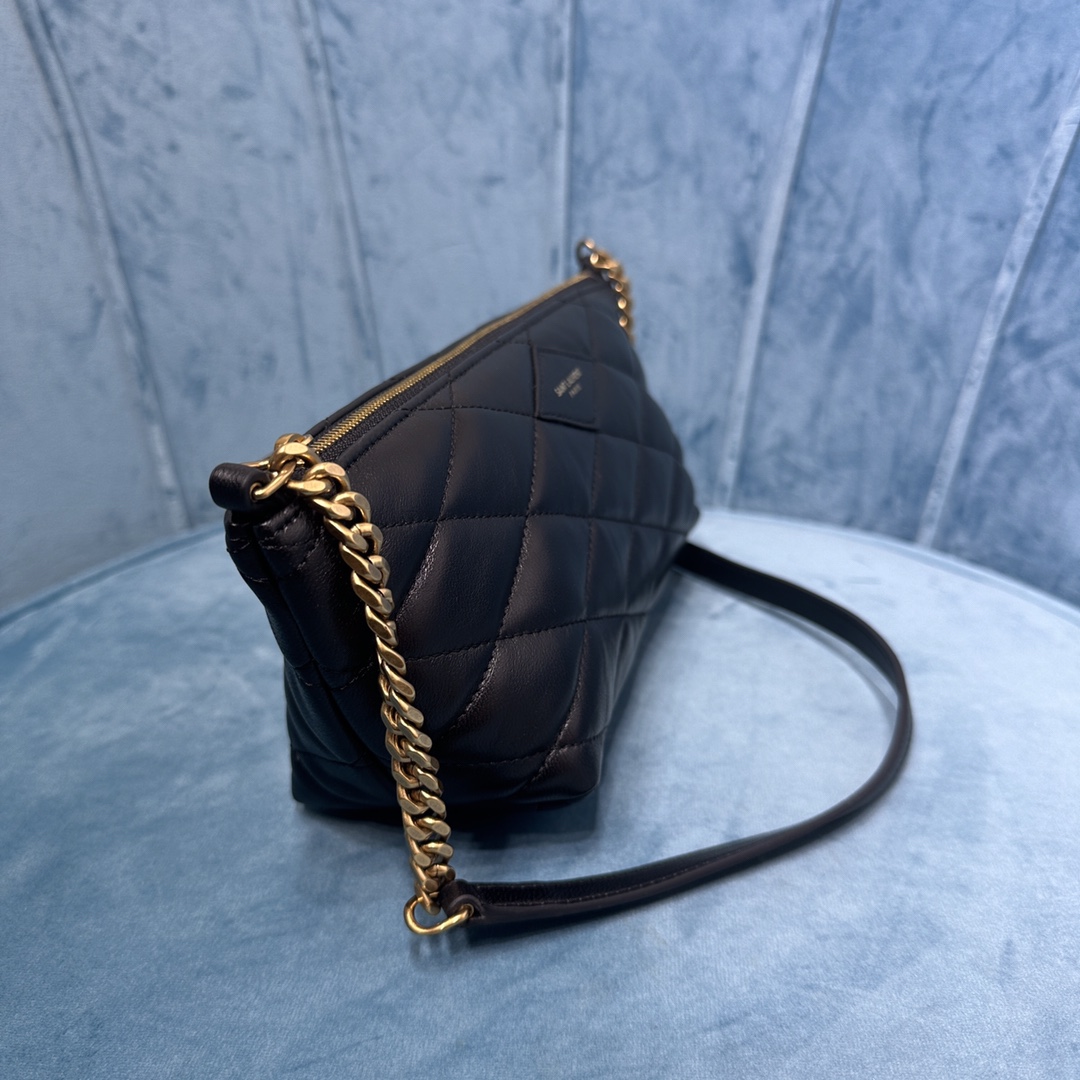 YSL MINI BAG IN QUILTED LAMBSKIN