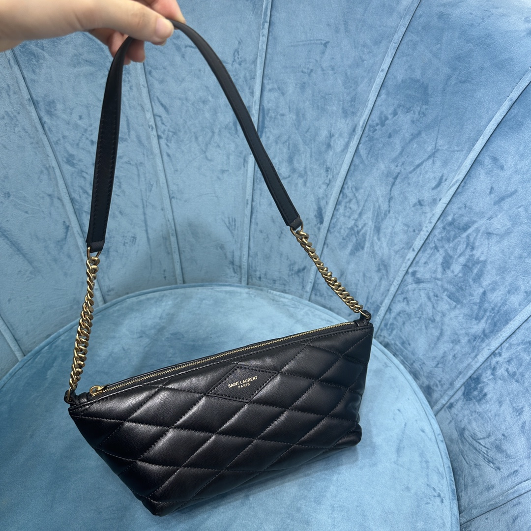 YSL MINI BAG IN QUILTED LAMBSKIN