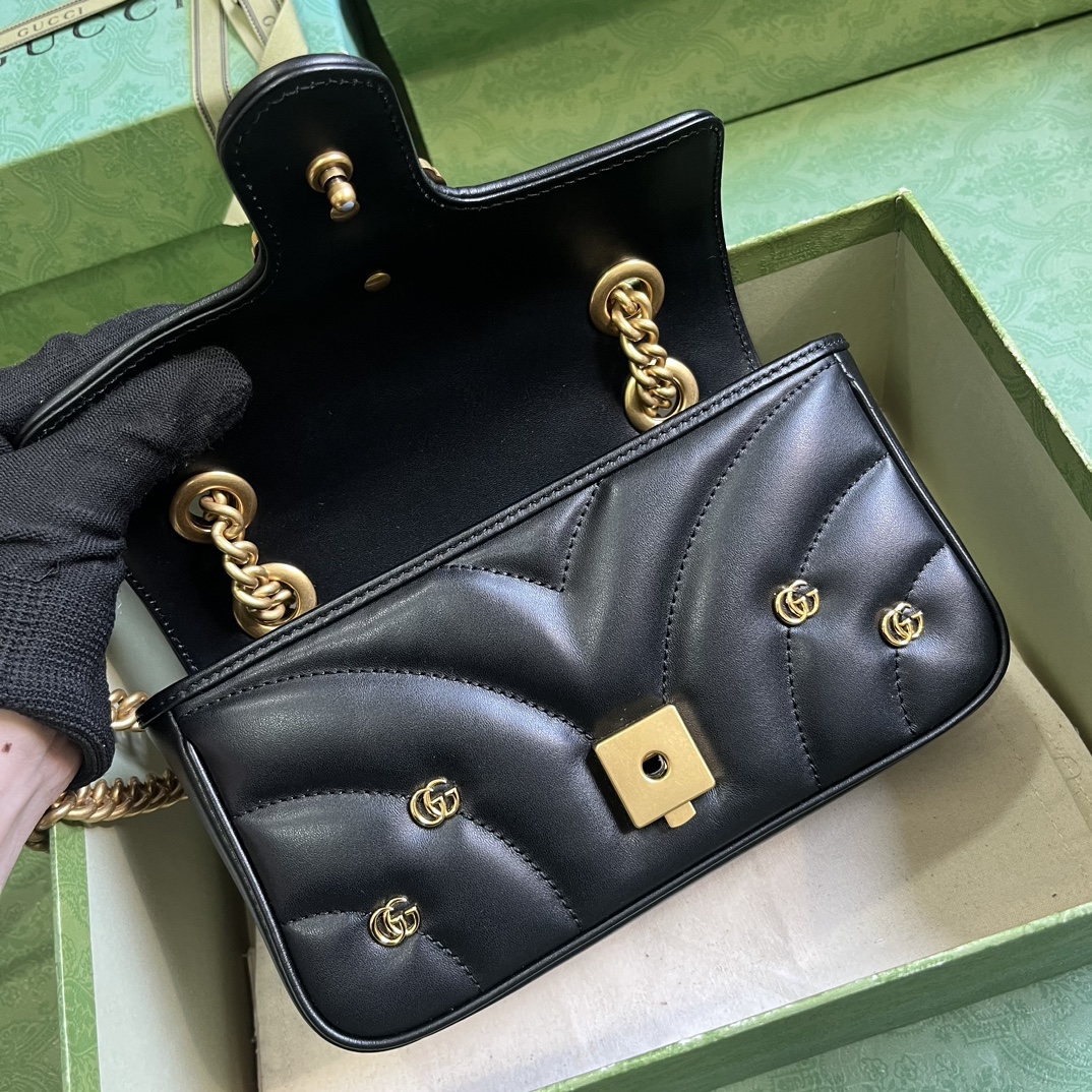 G*u*i gg marmont mini shoulder bag