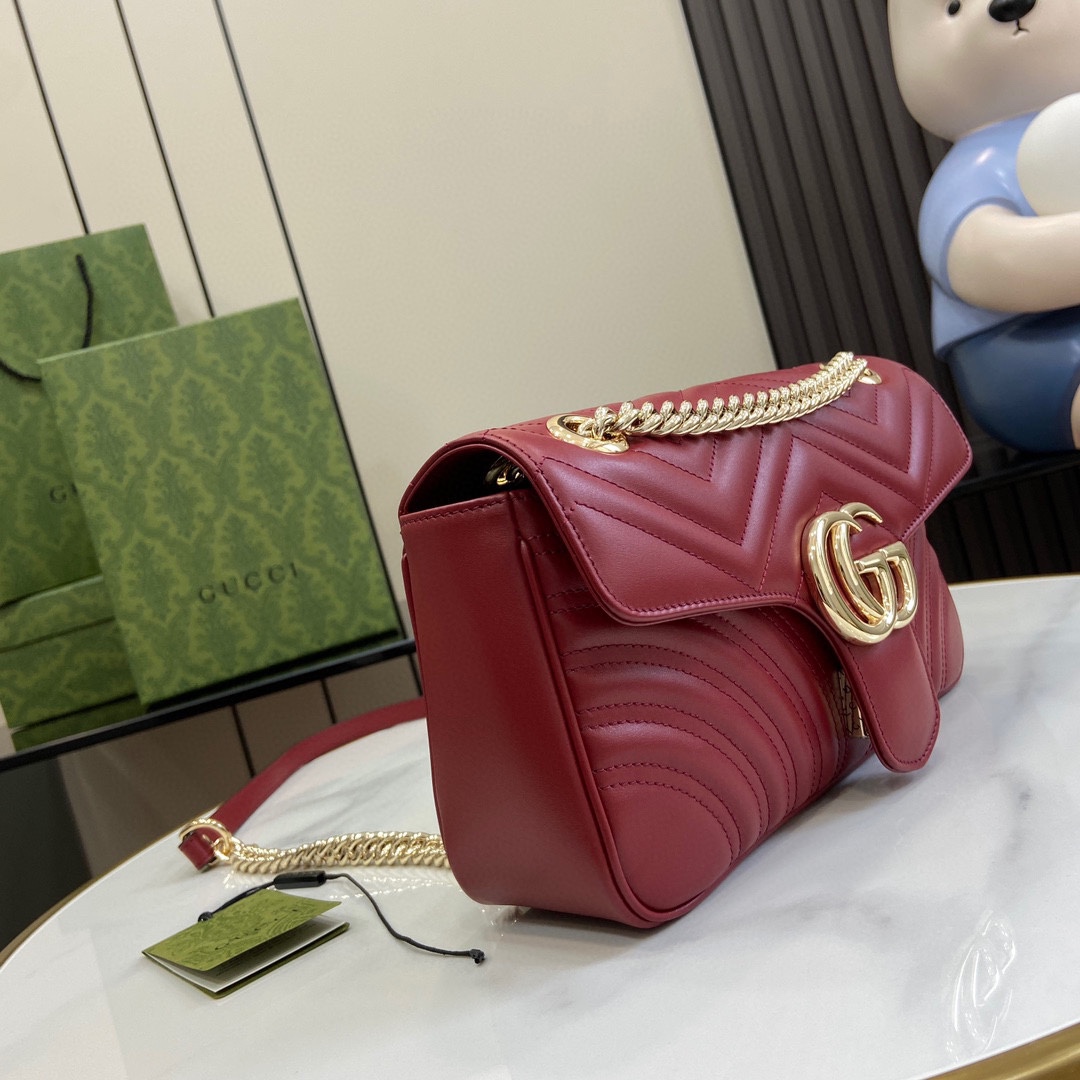 G*u*i gg marmont small shoulder bag